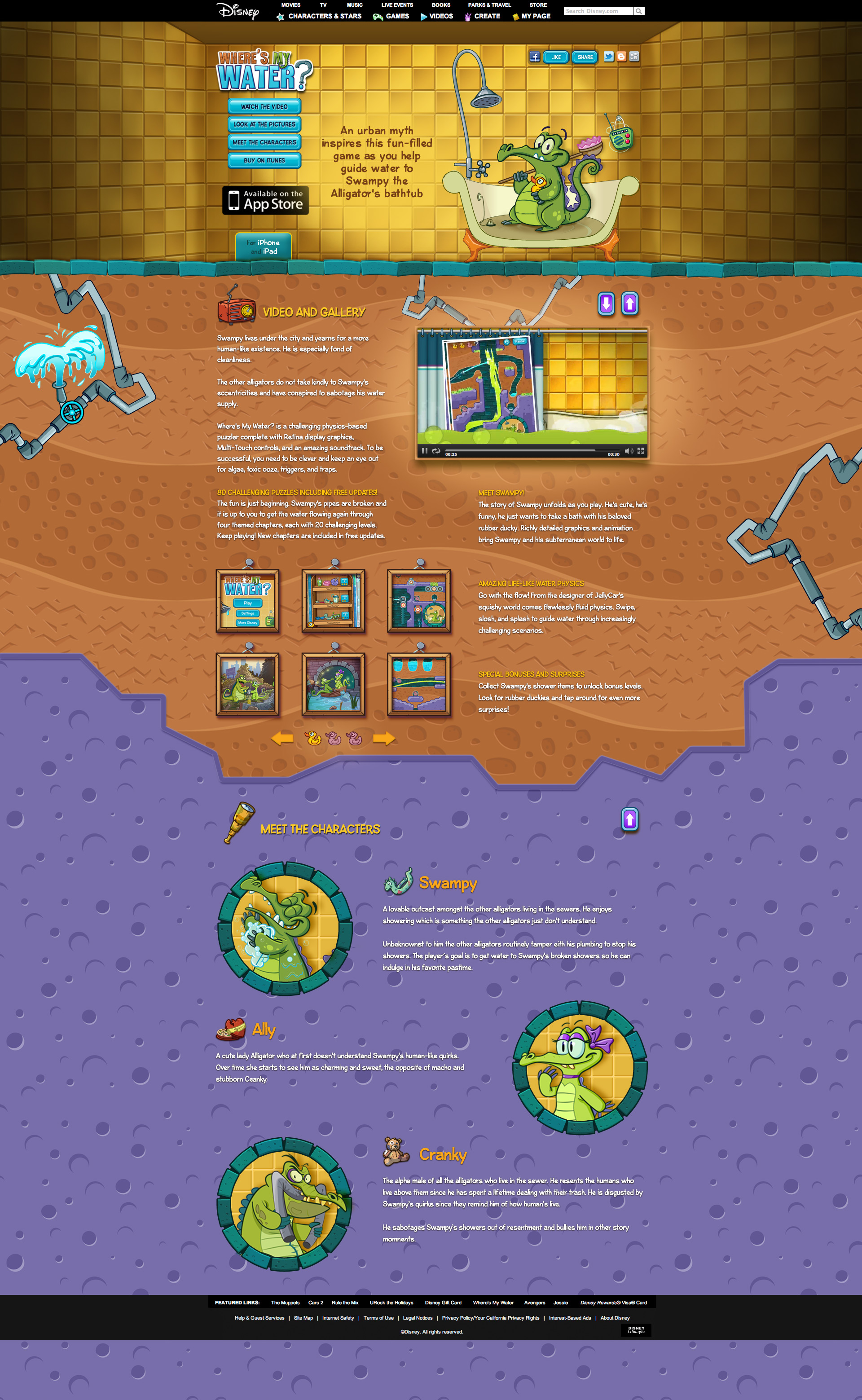 Disney Web Design